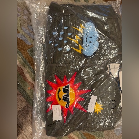 First Row Rain Or Shine Quilted Olive Liner Puff Jacket Sz Small Unisex - Picture 4 of 5